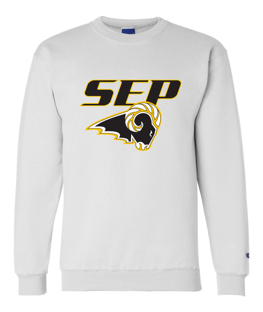 Rams Customizable Champion Crewneck Sweatshirt – Southeast Polk Letterman  Locker