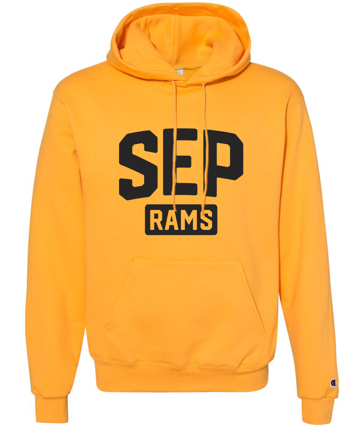 Rams Customizable Champion Hooded Sweatshirt – Southeast Polk Letterman  Locker