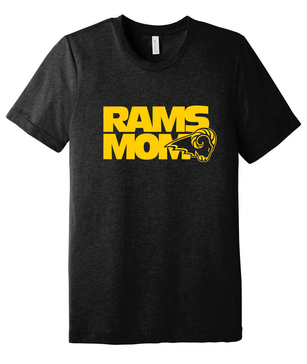 Clay - Rams Mom Triblend Tee – Southeast Polk Letterman Locker